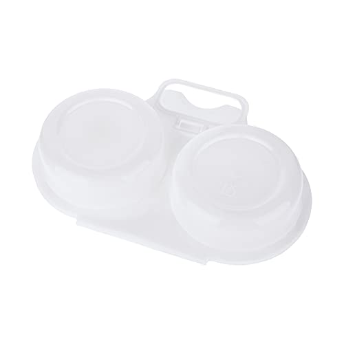 MICROWAVE IT 2 Egg Poacher PP346, White
