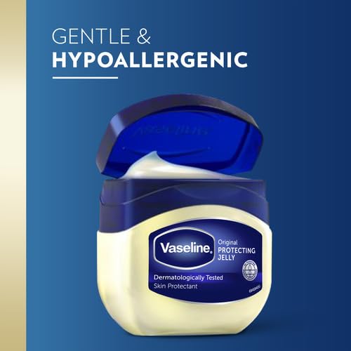 Vaseline Original moistruiser Petroleum Jelly skin care for cracked, dry skin and eczema relief 250 ml x3