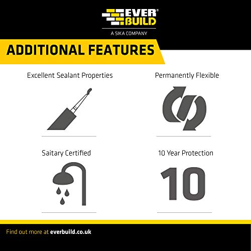 Forever Grey - Anti-mold silicone mastic for areas of high humidity