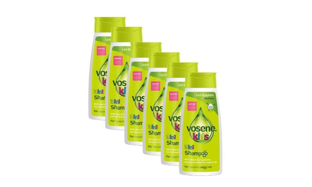 Vosene Kids Lice Repellent 3in1 Shampoo 6 pack