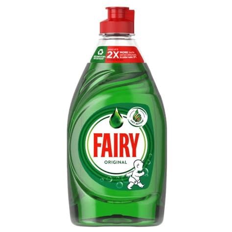 Fairy Washing Up Liquid 10 x 320ml Box Pack,Green