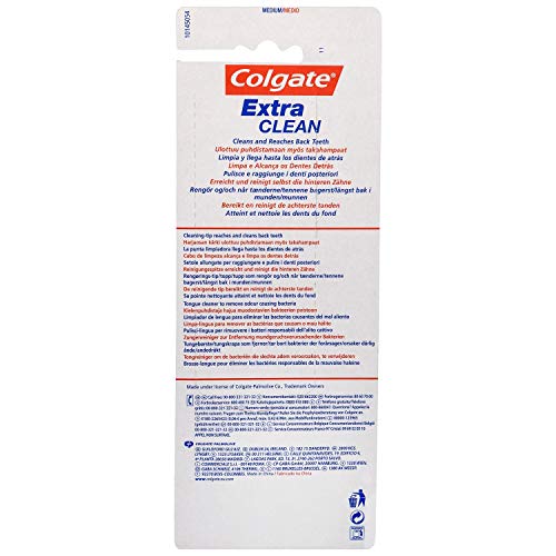 Colgate Extra Clean - Toothbrushes - Medium-Sized, 4 units parent