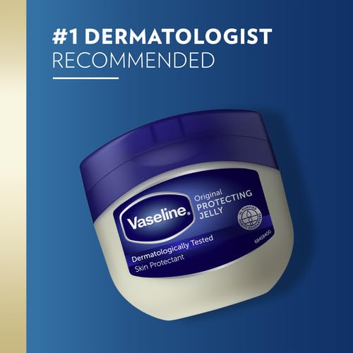 Vaseline Original moistruiser Petroleum Jelly skin care for cracked, dry skin and eczema relief 250 ml x3