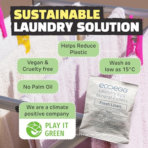 Ecoegg Laundry Egg Refills Detergent and Fabric Softener Replacemen