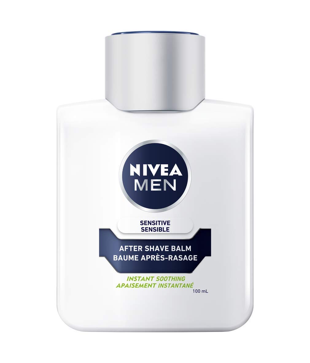 Nivea for Men Sensitive Post Shave Balm, Active Comfort System, 3.3-Ounce Bottles (Pack of 2) by Nivea