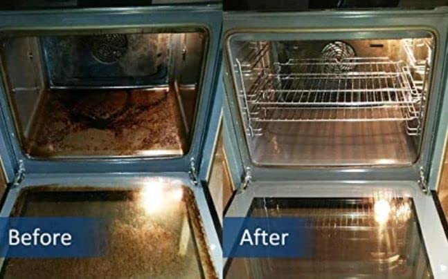 3 X Oven Pride Complete Oven Cleaning Kit 500ml Includes Bag for Cleaning Oven Racks