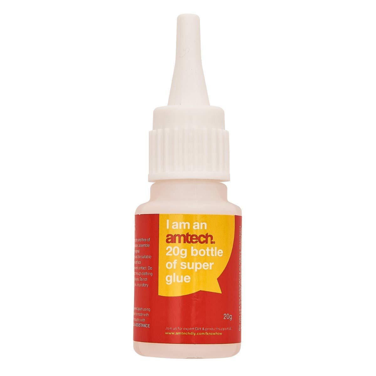 Am-Tech W8001 20G Superglue Bottles, Multi-Colour