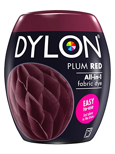 New Dylon 350g Plum Red Machine Dye Pod 2 Pack