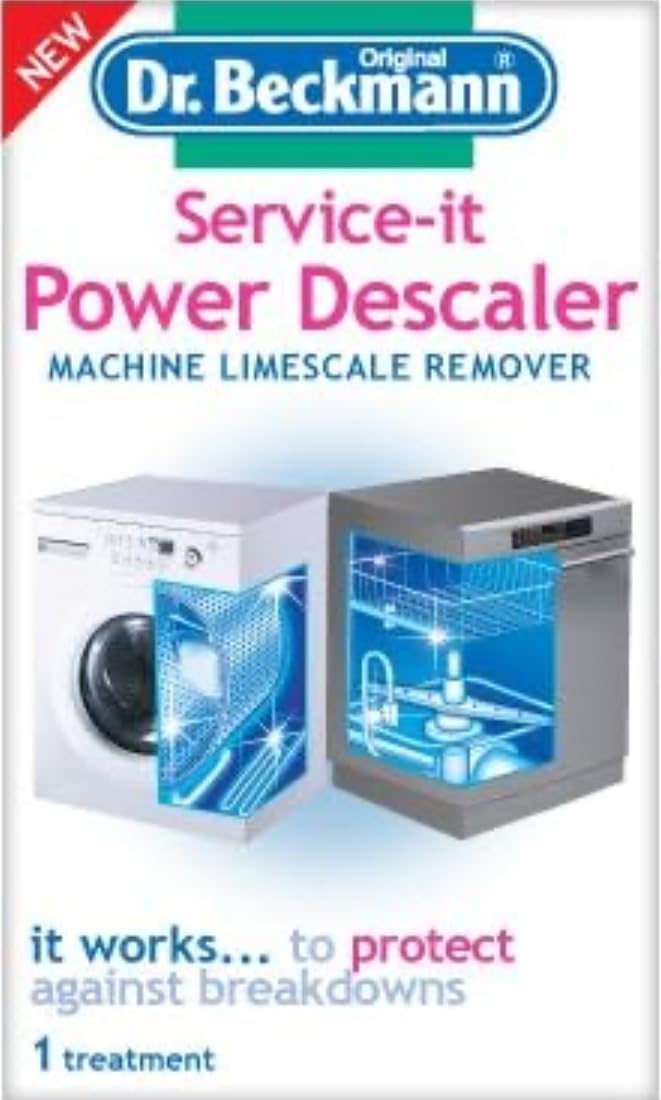 Dr Beckmann Service It Power Descaler - Machine Limescale Remover 2 x 50gm
