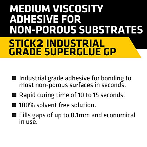 Everbuild Stick 2 Industrial Grade General Purpose Superglue