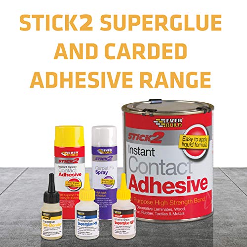 Everbuild Stick 2 Industrial Grade General Purpose Superglue