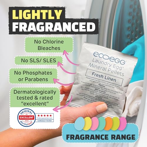 Ecoegg Laundry Egg Refills Detergent and Fabric Softener Replacemen