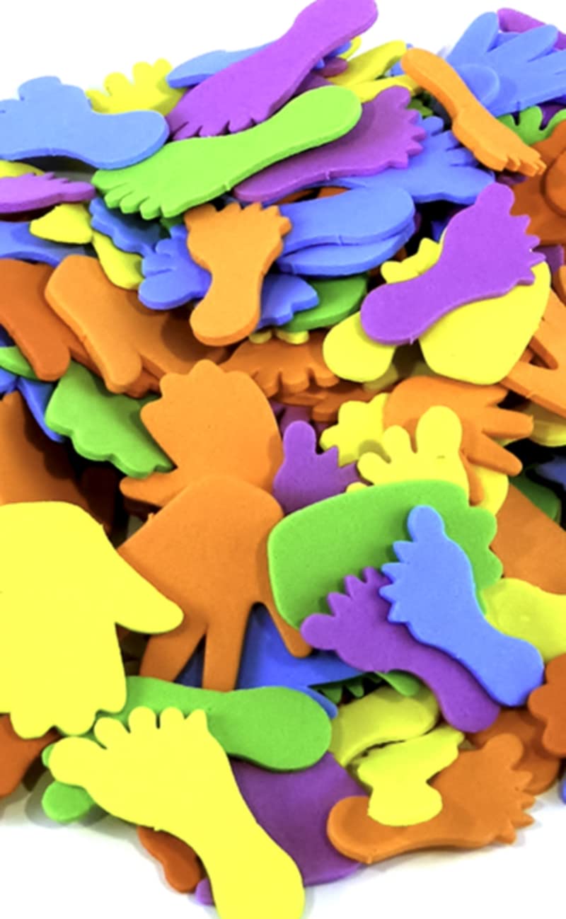 Anthony Peters AP/372/HFF Foam Hands and Feet Shapes-Pack of 150