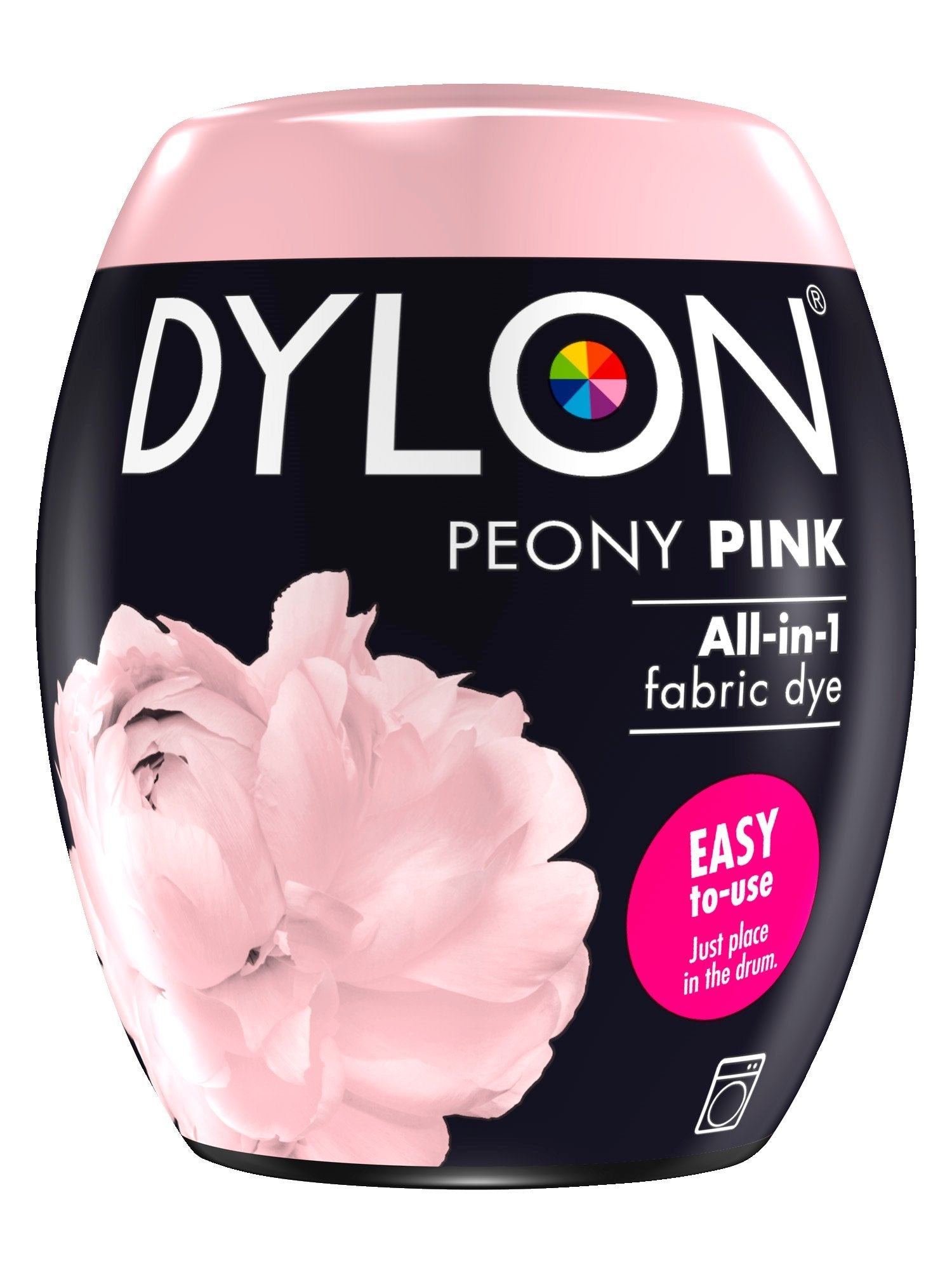 New Dylon 350g Peony Pink Machine Dye Pod 2 Pack