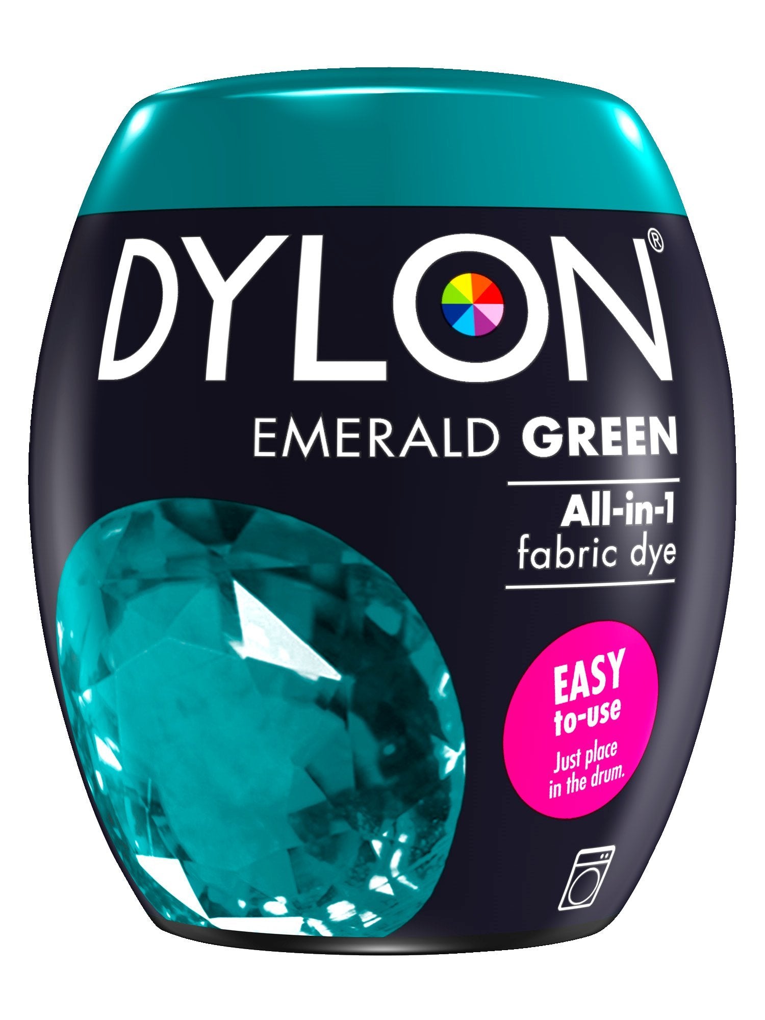 New Dylon 350g Emerald Green Machine Dye Pod 2 Pack