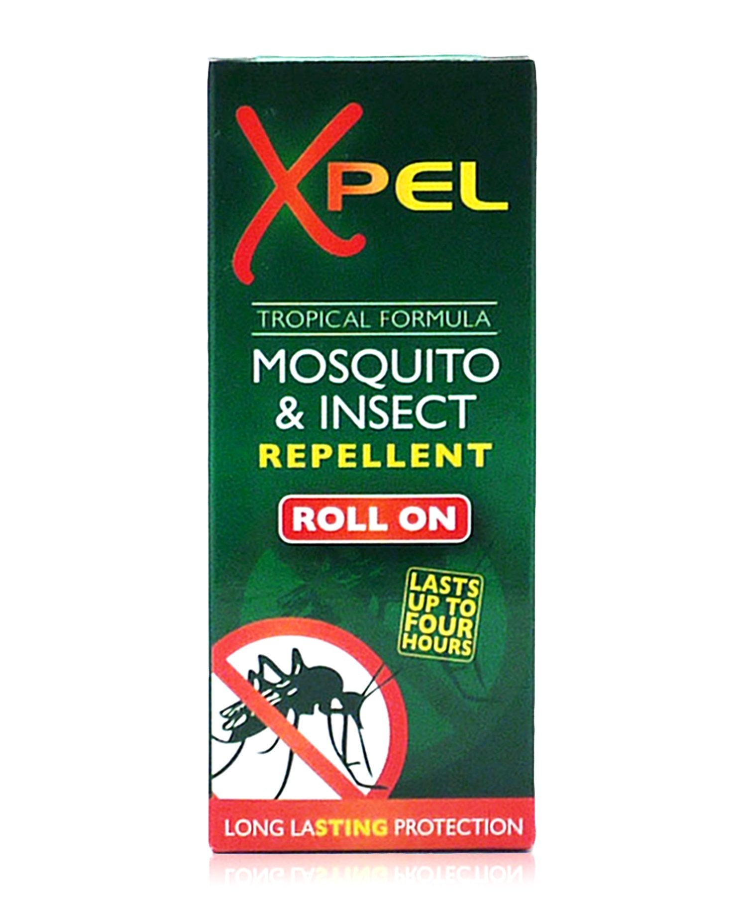 3x Xpel Mosquito Insect Fly Bite Repellent Tropical Formula Roll On 75ml