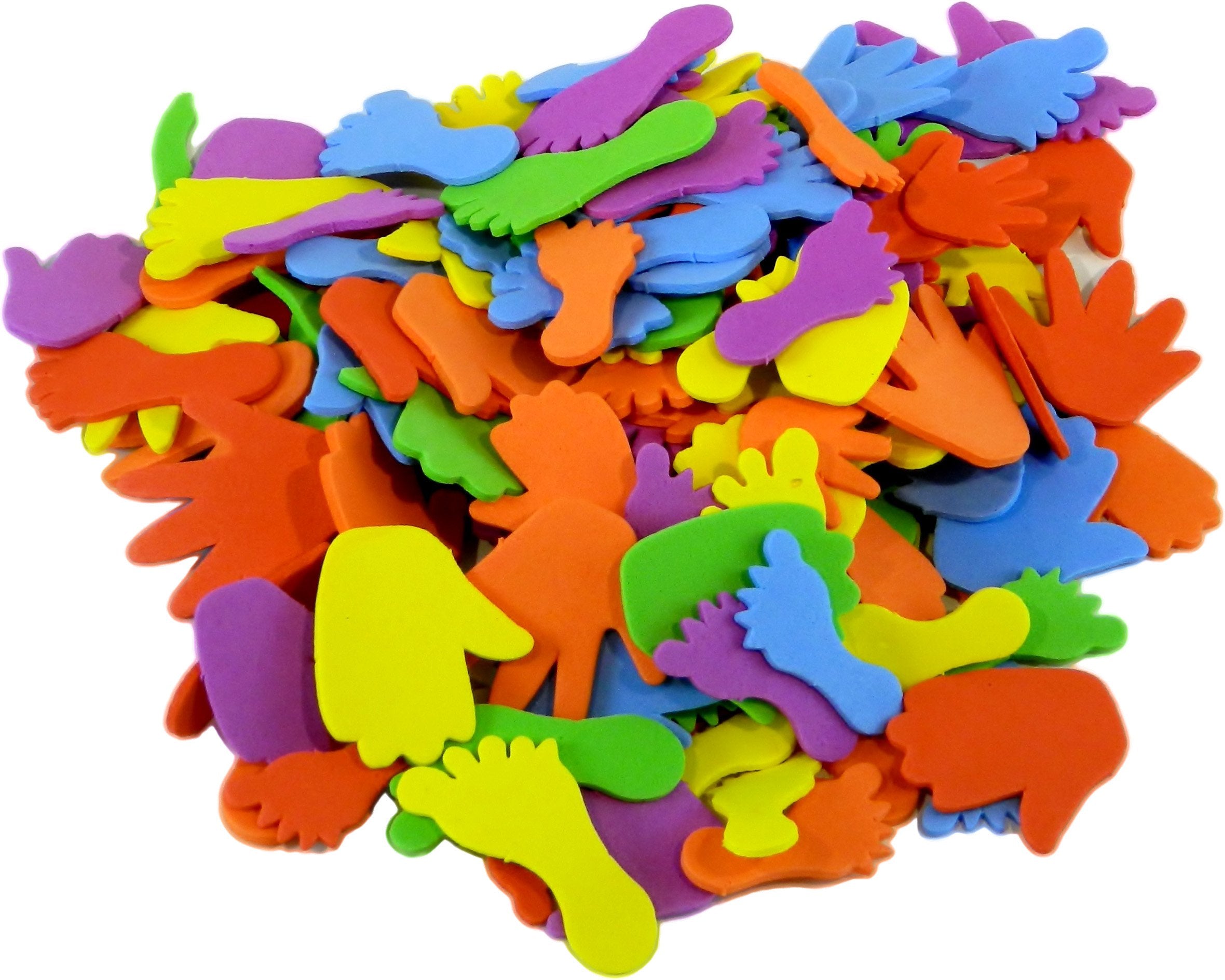 Anthony Peters AP/372/HFF Foam Hands and Feet Shapes-Pack of 150