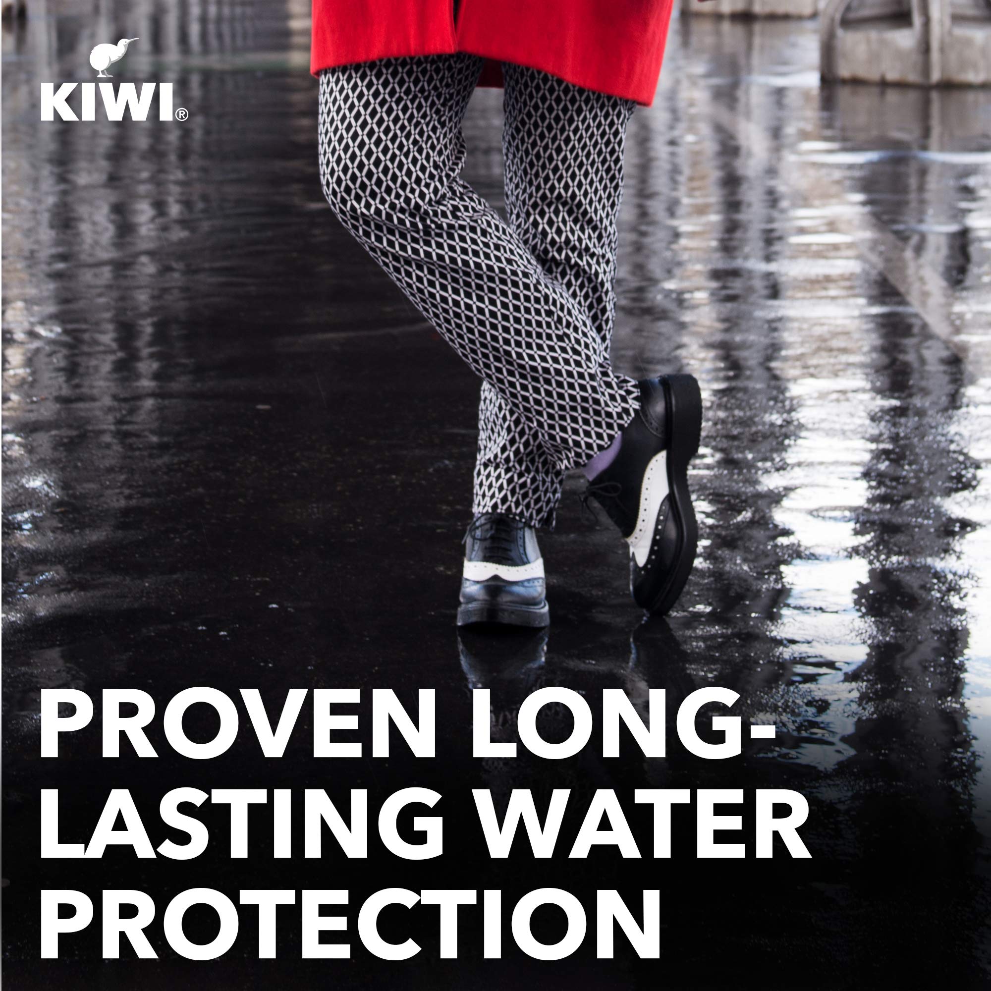 Kiwi Shoe Polish Tin Black, 50ml