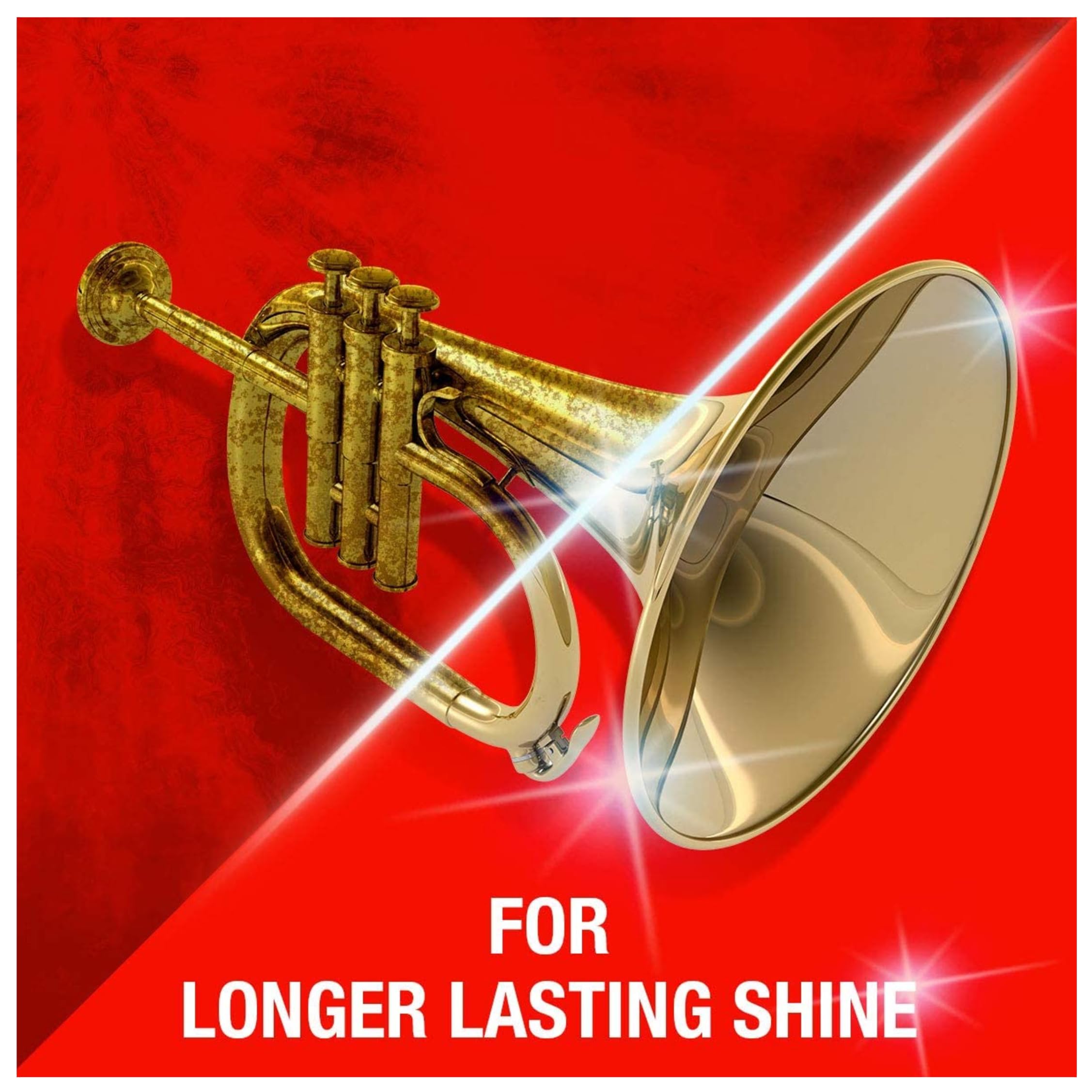 Brasso Metal Polish (Pack of 2) - 175ml Each, Long-Lasting Shine for Brass, Copper, Stainless Steel, and Chrome