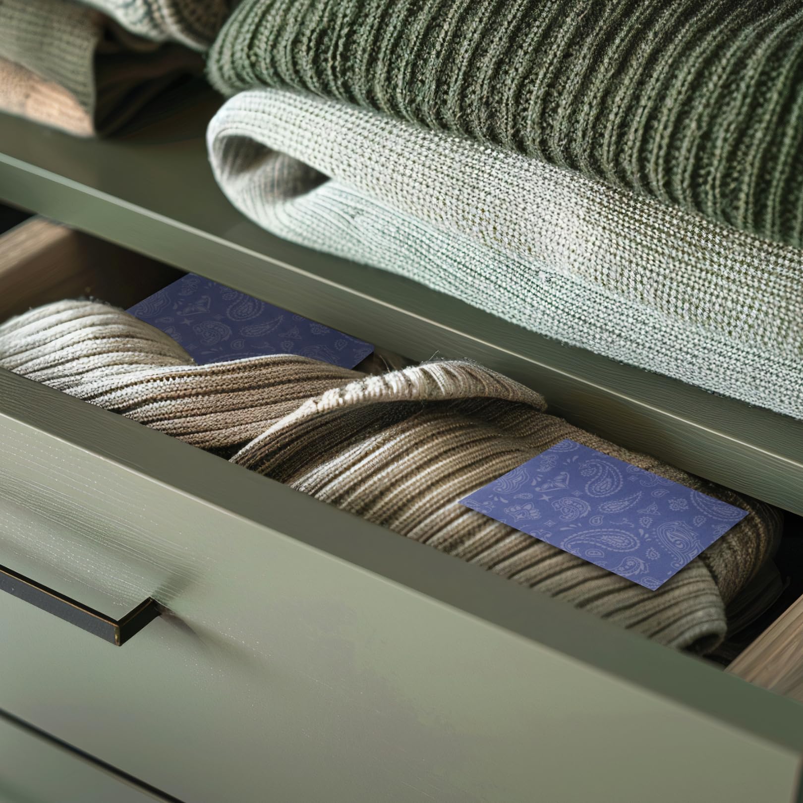 Acana Hanging Moth Killer Papers - Pack of 10 - Fragrance - Free, High Performance for Drawers, Wardrobes and Storage - Protects Clothing & Bedding - Long Lasting, Each Paper Lasts 6 Months