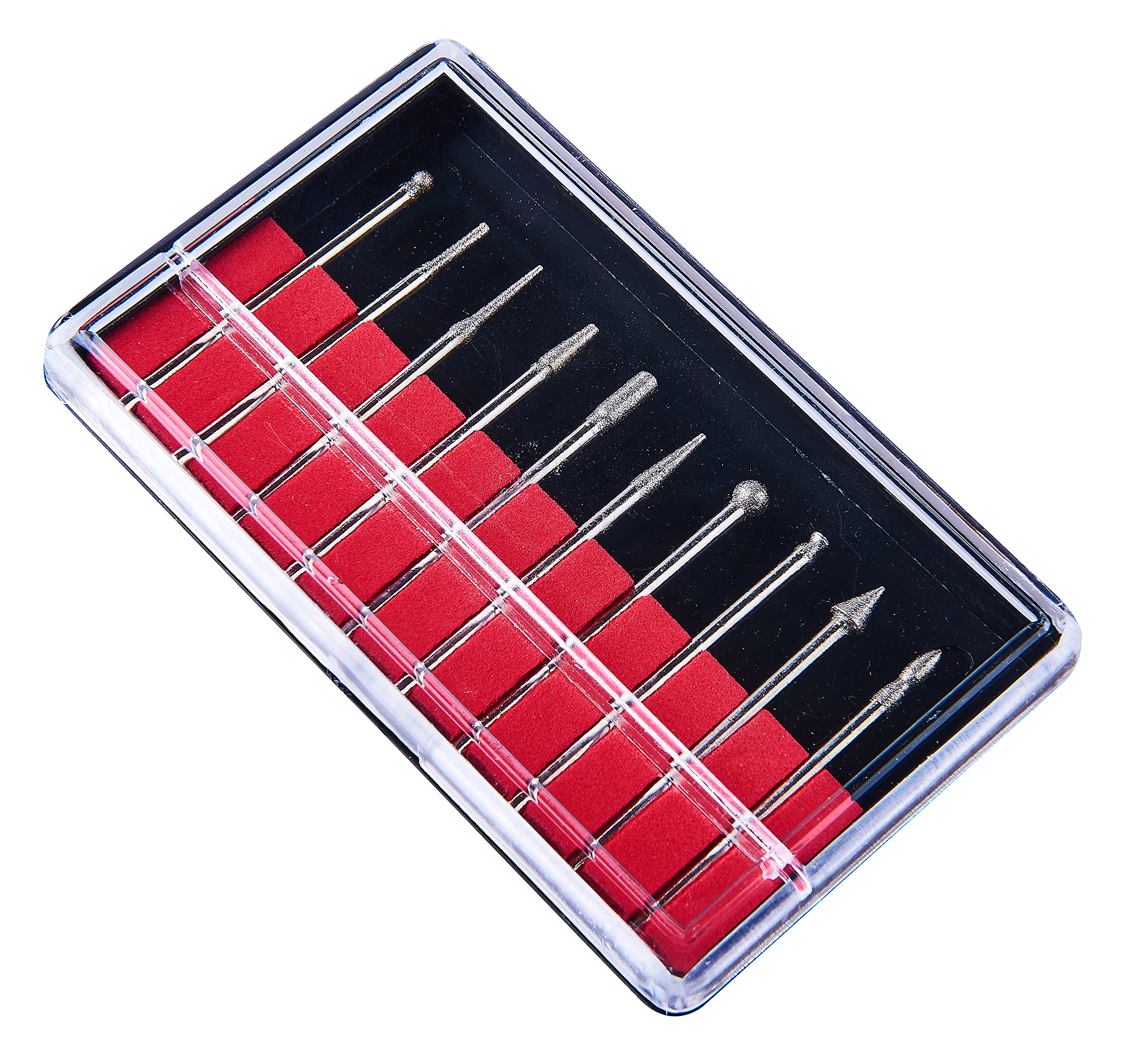 Amtech F0976 10 Piece Diamond Burr Set