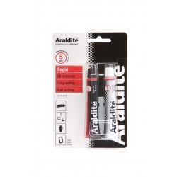 Araldite Rapid Adhesive Glue Red Super Strong 2 X 15ml Tubes