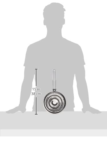 Metaltex Gas hob Heat Diffuser, stainless steel, Silver, 21 cm Diameter - Bargain Genie