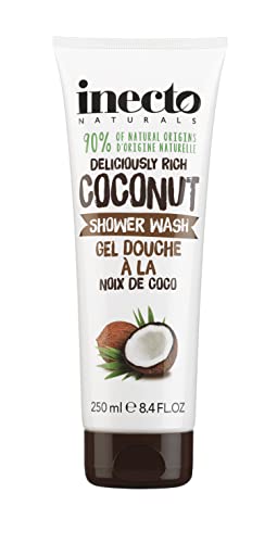 Inecto Naturals Bath and Shower Cream Coconut, 1 Pack (1 x 250 ml) - Bargain Genie