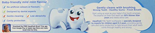 Aquafresh Milk Teeth Toothpaste 0-2 Years (50ml) - Pack of 2 - Bargain Genie