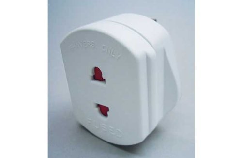 Shaver/ Toothbrush Adaptor Twin Pack. - Bargain Genie