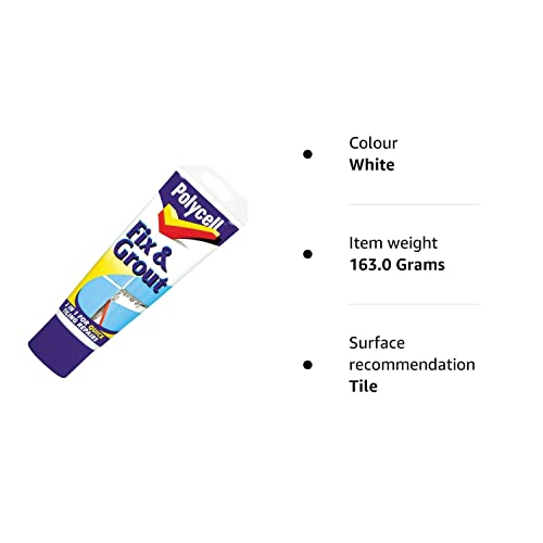 Polycell Tile Fix & Grout Tube 330g - Bargain Genie
