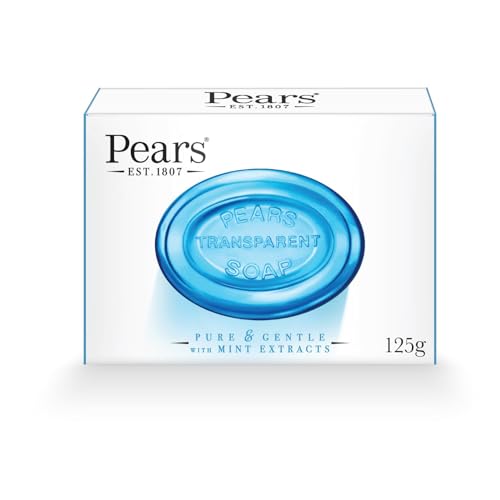 Pears Pure & Gentle Transparent Soap Bar with Mint Extracts