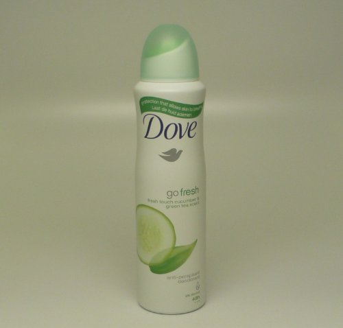 Dove Powder Anti-perspirant Deodorant Spray pack of 6 with ¼ moisturising cream for 48 hours of protection 150 ml