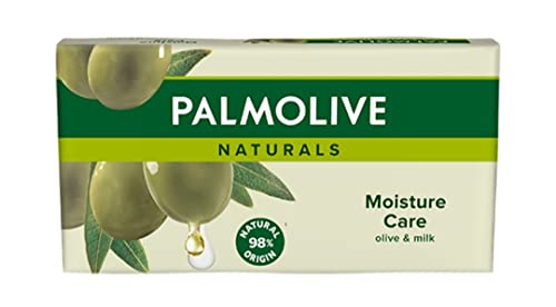 THREE PACKS of Palmolive Naturals Soap Moisture Care With Olive 3 x 90g Bars - Bargain Genie