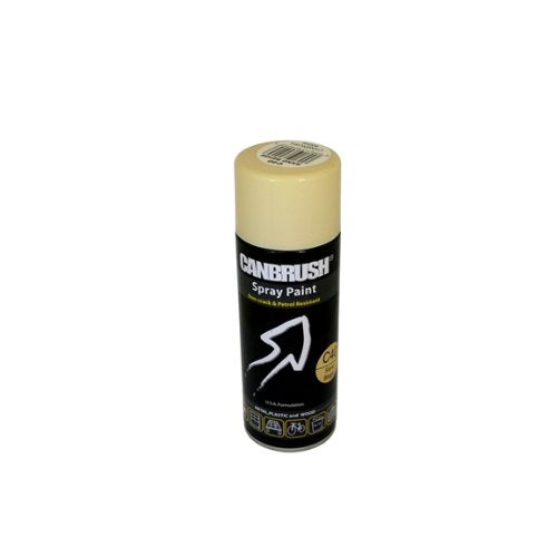Canbrush Spray Paint (C40) 400ml (Sand Beige) - Suitable for Metal, Plastic and Wood