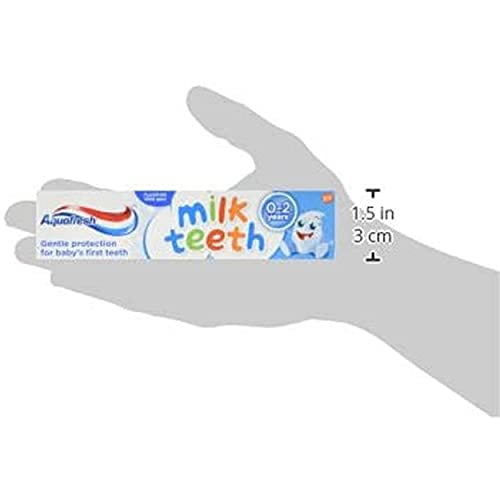 Aquafresh Milk Teeth Toothpaste 50ml Case of 4 - Bargain Genie