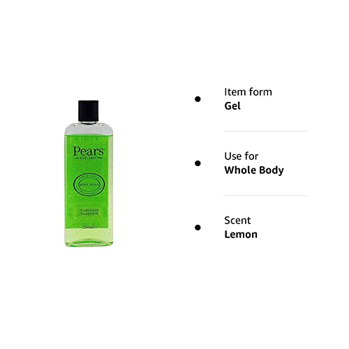 Pears Pure & Gentle Body Wash x 2 750ml | Made With Natural Oils and Soap Free Nourishing Moisturisation Extracts - Bargain Genie