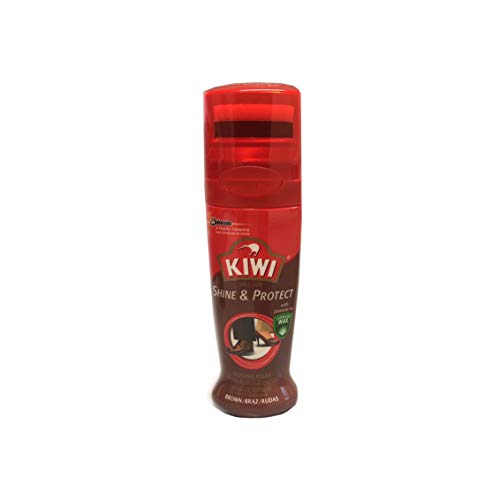 Kiwi Shine and Protect Liquid Brown With Carnauba Wax Selfshine Liquid Polish - Bargain Genie