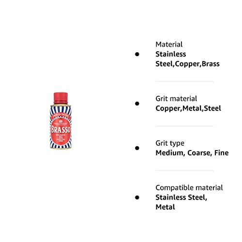 Brasso Metal Polish Liquid 175ml Longer Lasting Shine. FREEPOST - Bargain Genie