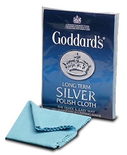 Goddards Long Term Silver Polish Cloth Polishing - Bargain Genie