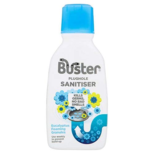 Buster Plughole Sanitiser, Foaming Granules 300g - Bargain Genie