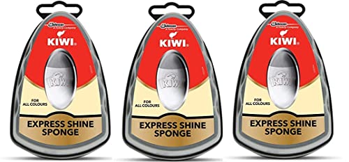 Kiwi Express Shoe Shine Sponge, 0.2 neutral (Pack Of 3) - Bargain Genie