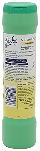 Glade Shake n'vac Carpet Freshener & Odour Neutraliser, Lily of the Valley, 500g, Packaging May Vary