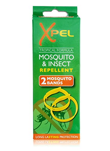6x Xpel Mosquito Insect Fly Bite Repellent Bands Tropical Formula Twin Pack