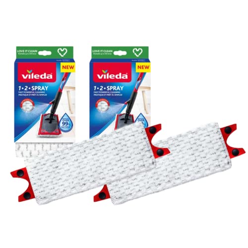 Vileda UltraMax/1-2 Spray Replacement Microfibre Pads-Parent