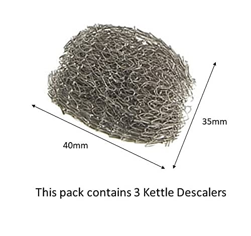 Chef Aid 61E41402 Stainless Steel Kettle Descalers, Pack of 3