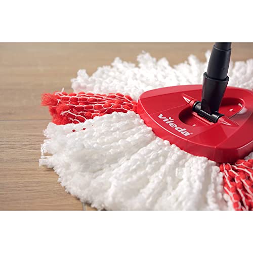 Set of 6 Vileda Turbo 2-in-1 EasyWring & Clean replacement heads, 6 x replacement heads. - Bargain Genie