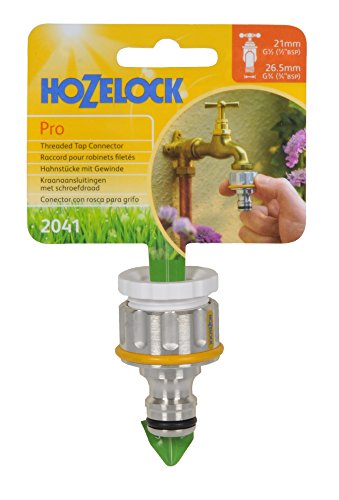 Hozelock Metal Threaded Connector Pro 3/4 inch for Taps