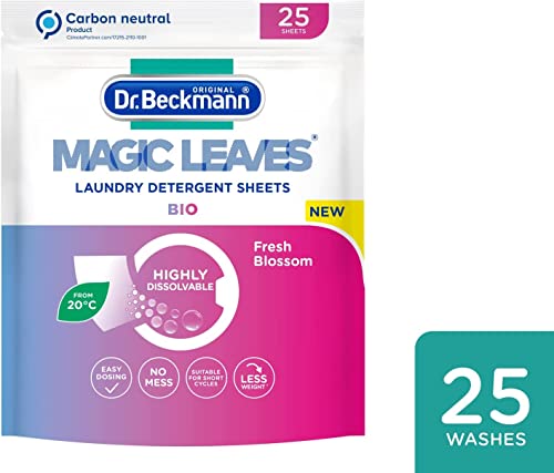 Dr. Beckmann MAGIC LEAVES Laundry Detergent Sheets BIO