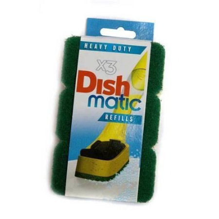Dishmatic 24 x Heavv Duty Green Refills - Bargain Genie